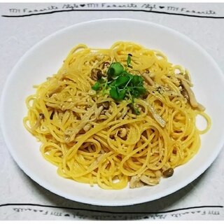 簡単きのこのパスタ